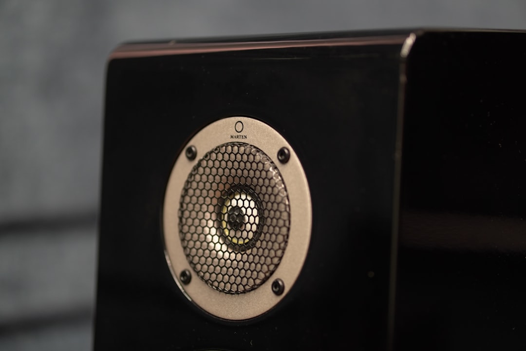 A visually striking image featuring a Marantz audio system set in a stylish living room environment