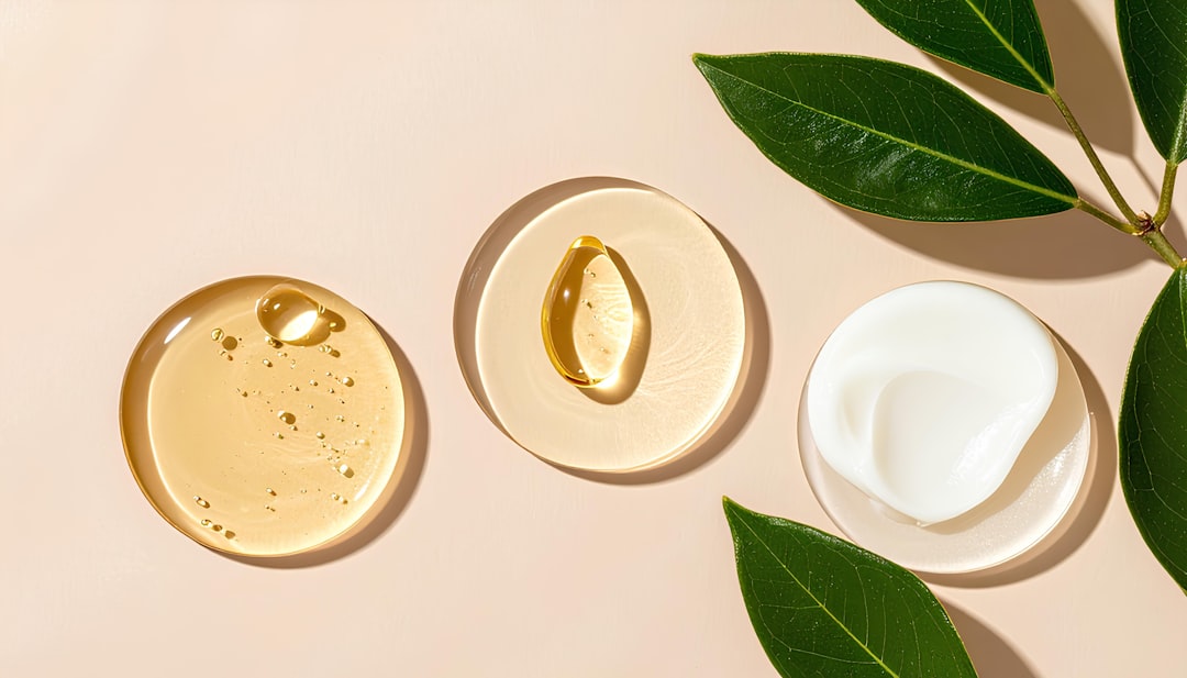 An image of Hada Labo Hyaluronic Lotion being poured into a palm, highlighting its texture and hydra