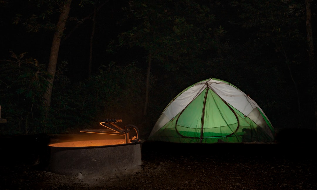 Image of the Montbell Cloudburst 2 tent pitched in a scenic location, highlighting its lightweight d