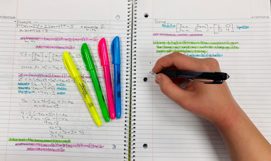 Photo of a Pentel EnerGel highlighter emphasizing the vibrant gel ink being applied over pen notes, 