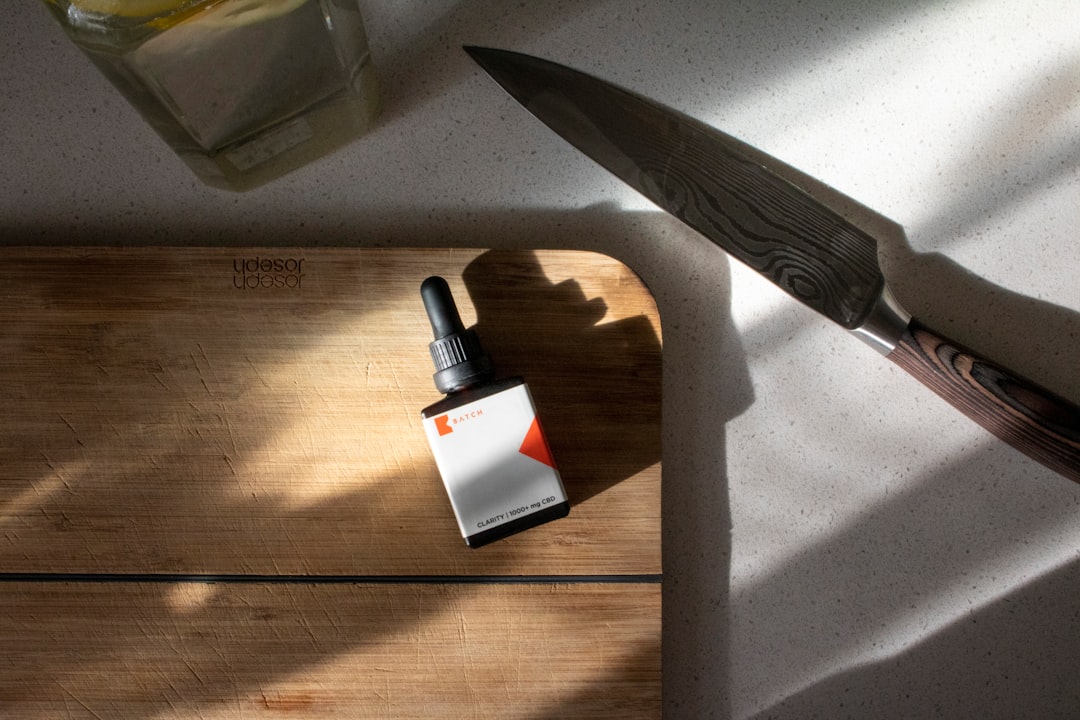 Close-up image showcasing the blade steel and handle materials of a Miyabi knife, focusing on the mi