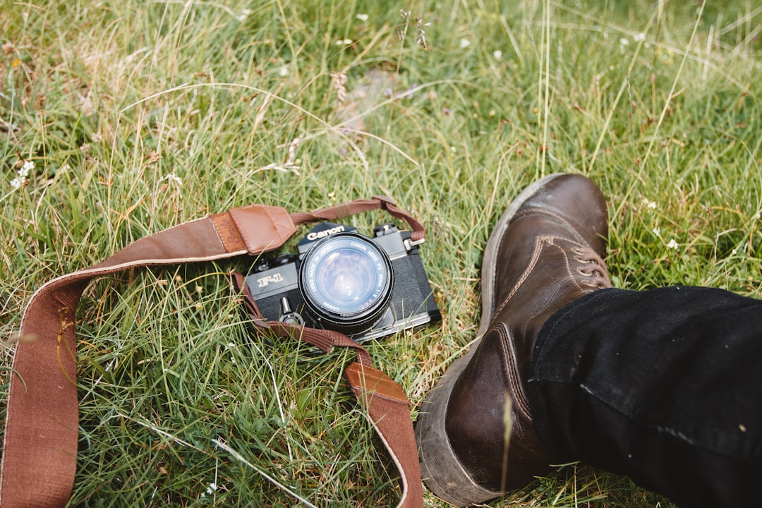 Lifestyle image of an outdoor enthusiast wearing a rugged Panasonic Tough Outdoor Series smartwatch